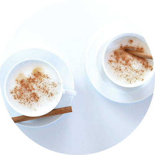 オーツシナモンカプチーノ